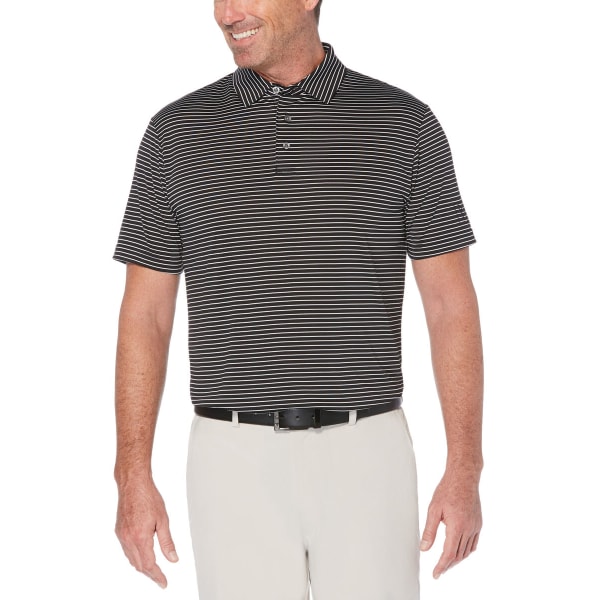 PGA TOUR Men's Striped Golf Polo