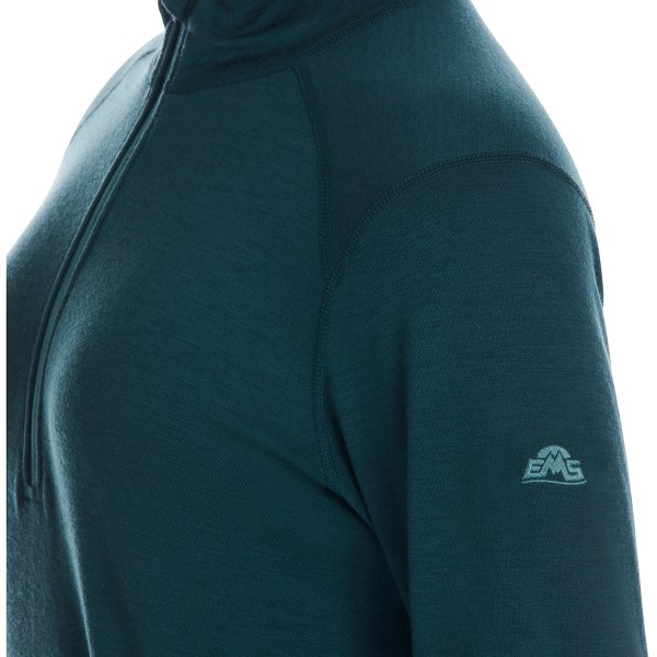 EMS Women's Merino Wool Base Layer 1/2-Zip Pullover