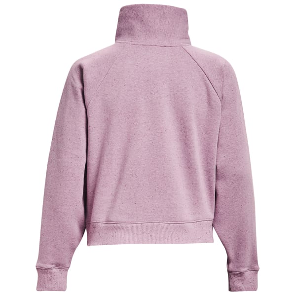 UNDER ARMOUR Women's UA Rival Wrap Neck Fleece Top