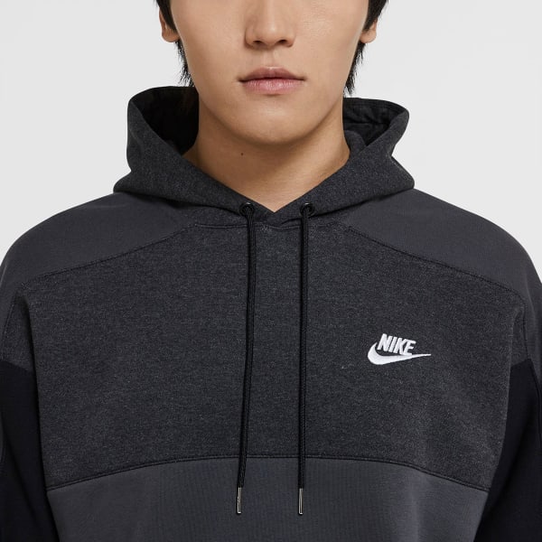 nike men's sportswear colorblock pullover hoodie