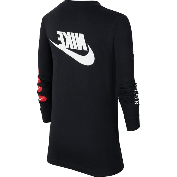 NIKE Boys' Sportswear Long Sleeve Tee