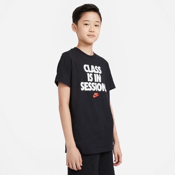 NIKE Boys' Class Is In Session Graphic Short Sleeve Tee