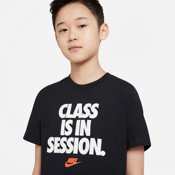 NIKE Boys' Class Is In Session Graphic Short Sleeve Tee