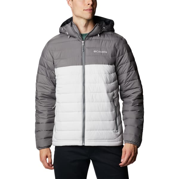 COLUMBIA Men’s Powder Lite Hooded Insulated Jacket