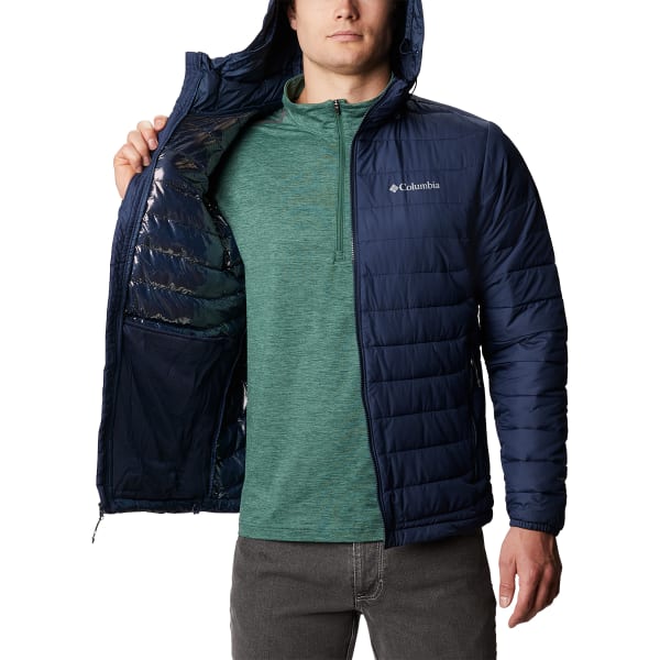 COLUMBIA Men’s Powder Lite Hooded Insulated Jacket