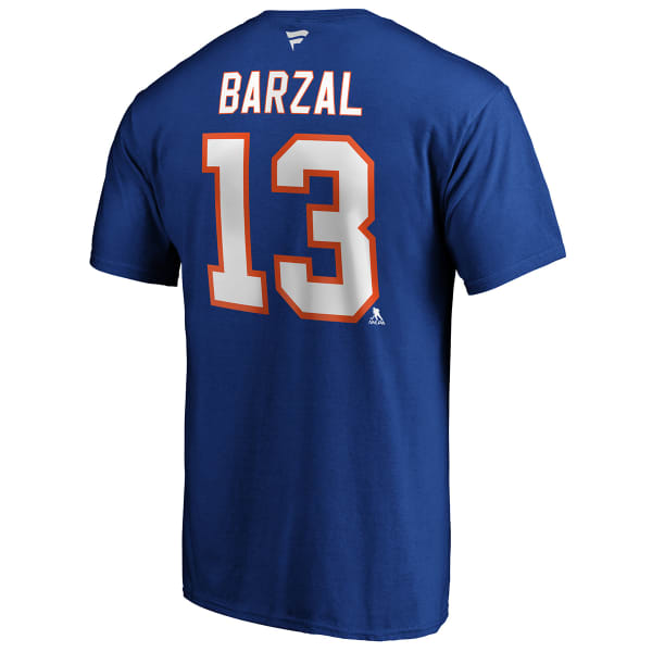 NEW YORK ISLANDERS Men's Mathew Barzal Name and Number Tee