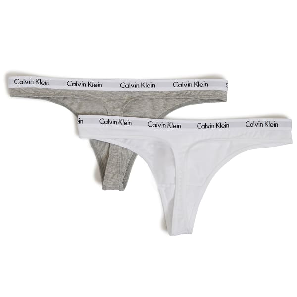 CALVIN KLEIN Women's Thongs, 2-Pack