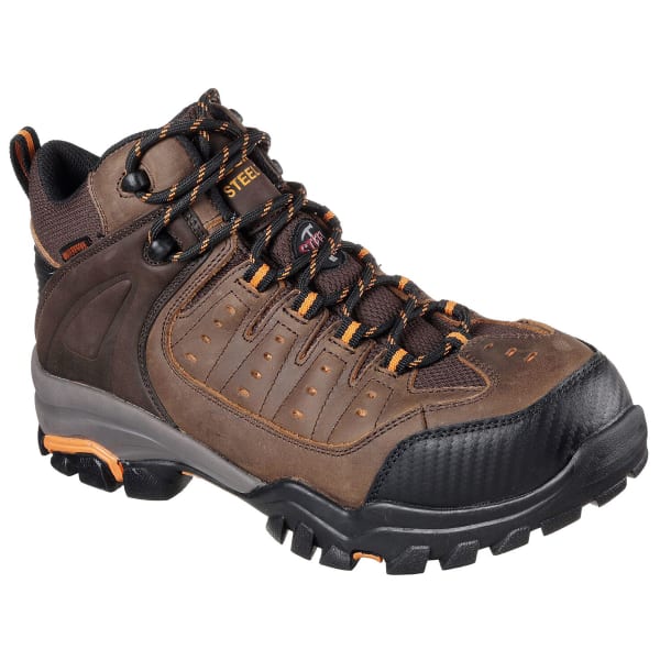 SKECHERS Men's Work: Delleker - Lakehead Safety Toe Hiking Boots