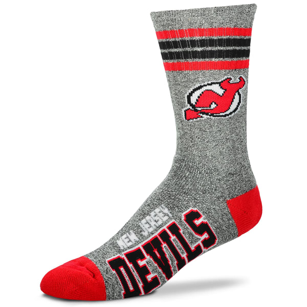 NEW JERSEY DEVILS For Bare Feet Marbled Deuce Socks