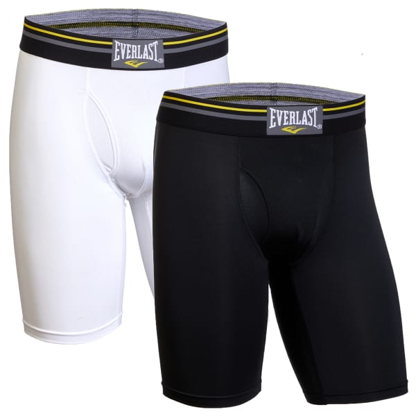 EVERLAST Men's Performance 9 in. Boxer Briefs, 2-Pack