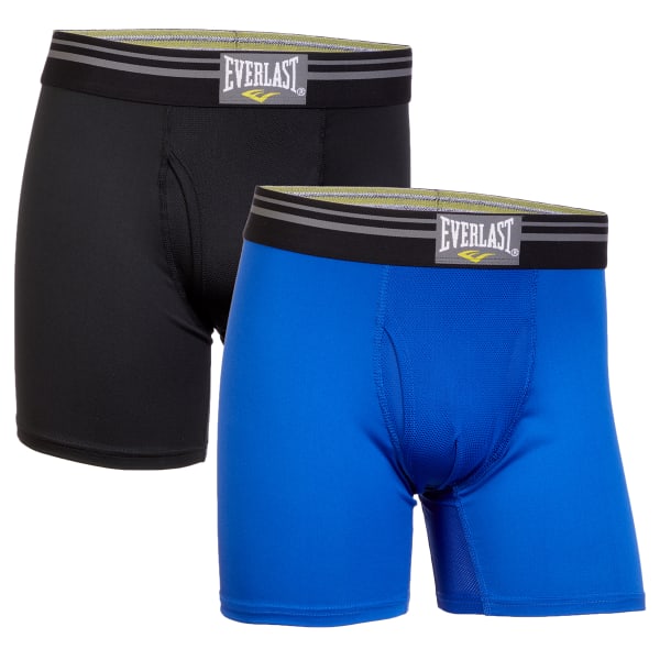 EVERLAST Men's Performance 6 in. Boxer Brief, 2-Pack