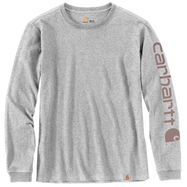 CARHARTT Women's Loose Fit Heavyweight Long-Sleeve Graphic Tee