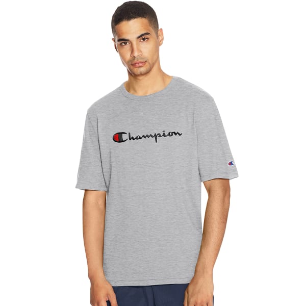 CHAMPION Men's Heritage Script Short-Sleeve Tee