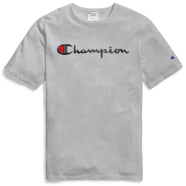 CHAMPION Men's Heritage Script Short-Sleeve Tee