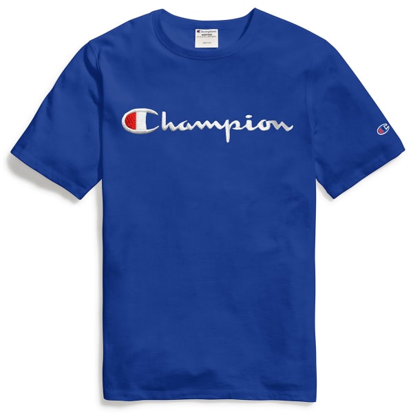 CHAMPION Men's Heritage Script Short-Sleeve Tee