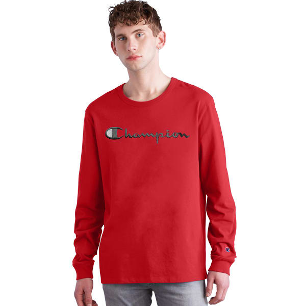 CHAMPION Men's Heritage Long-Sleeve Tee