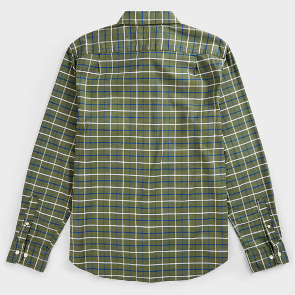 NAUTICA Men's Plaid Oxford Shirt