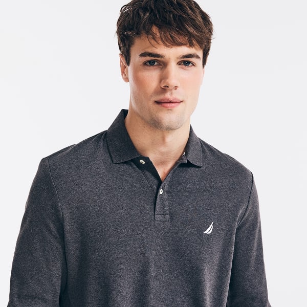 NAUTICA Men's Classic Fit Long Sleeve Polo