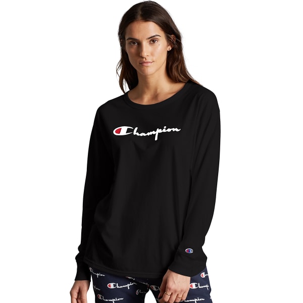 CHAMPION Women's Original Long-Sleeve Tee