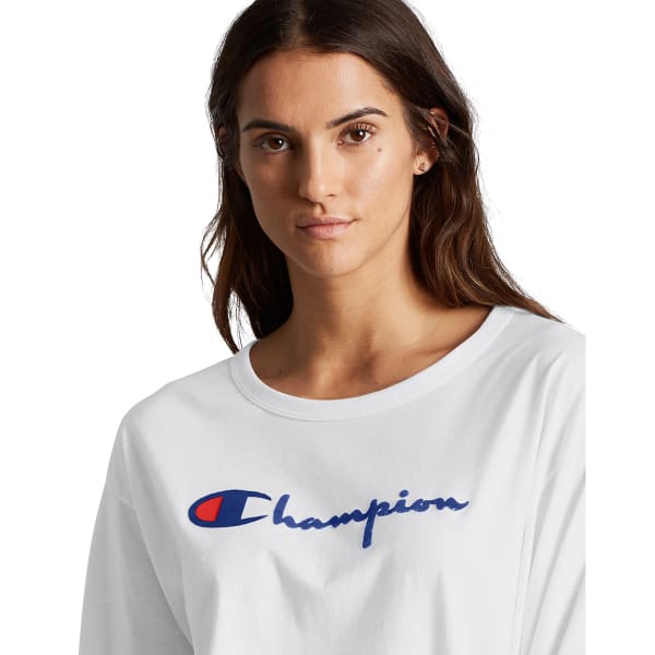 CHAMPION Women's Original Long-Sleeve Tee