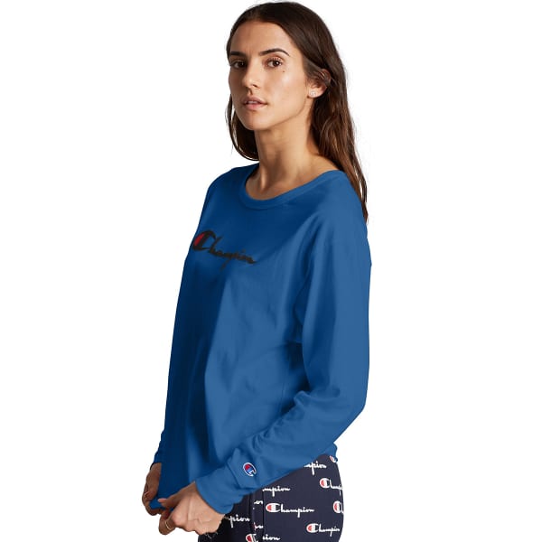 CHAMPION Women's Original Long-Sleeve Tee