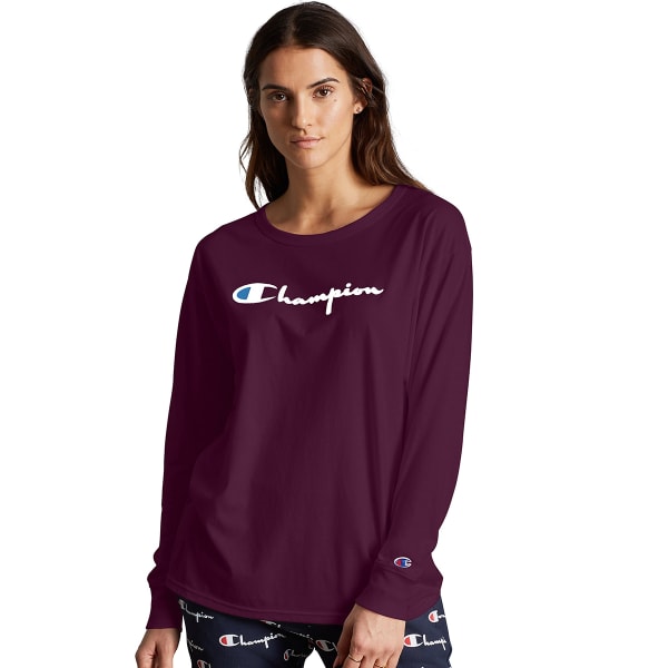 CHAMPION Women's Original Long-Sleeve Tee