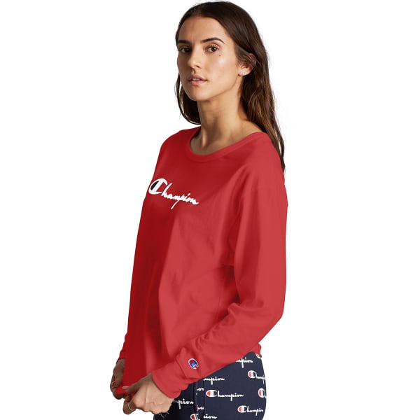 CHAMPION Women's Original Long-Sleeve Tee