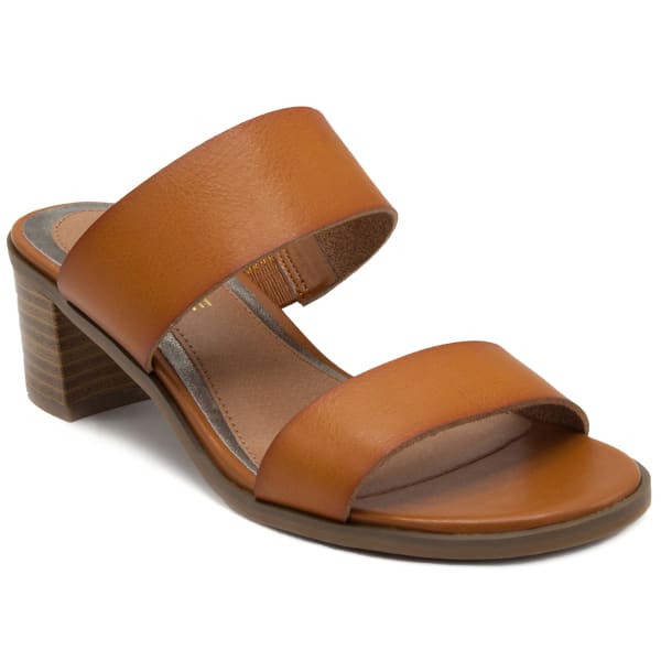 RAMPAGE Women's Hatty Block Heel Sandals