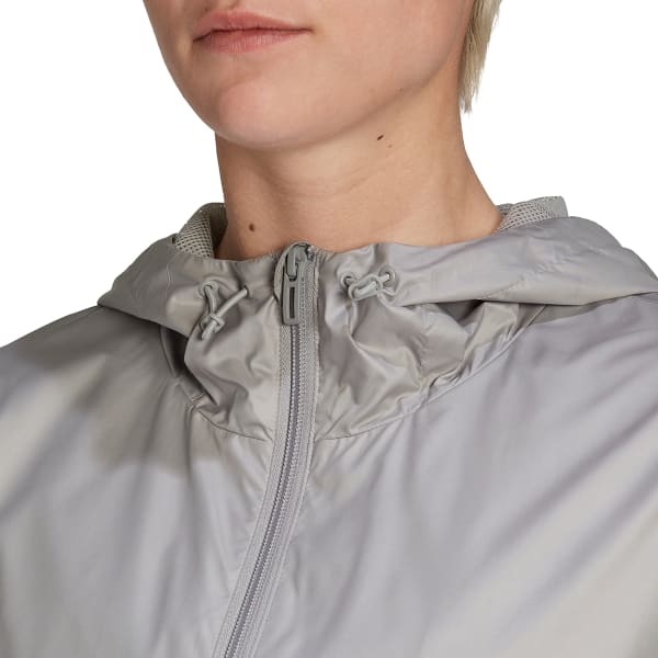 ADIDAS Women's Essential Linear Windbreaker Jacket