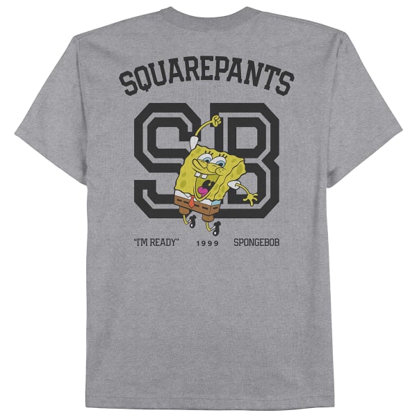 SPONGEBOB Men's Short Sleeve Graphic Tee