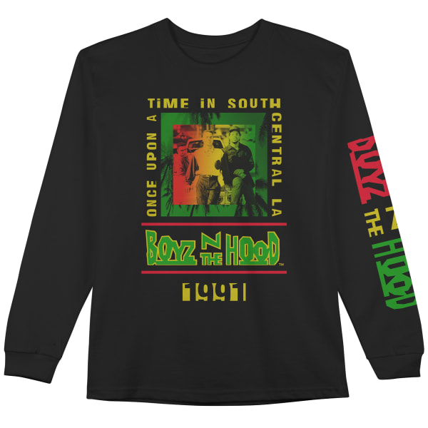 BOYZ N THE HOOD Men's Long Sleeve Graphic Tee