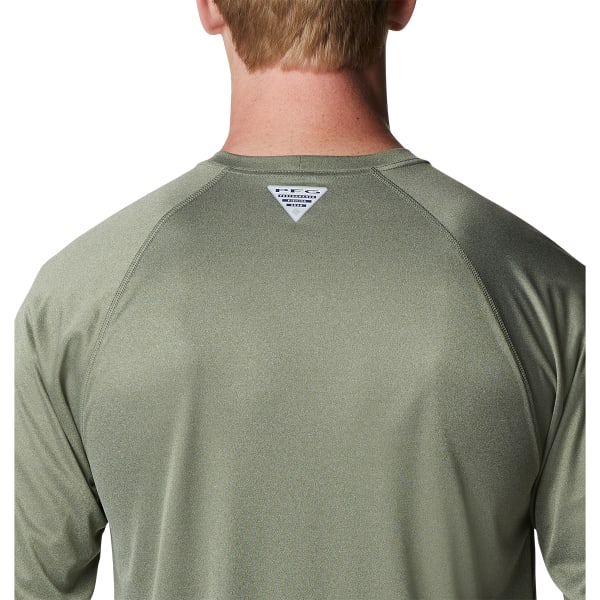 COLUMBIA Men's PFG Terminal Tackle Heather Long Sleeve Shirt