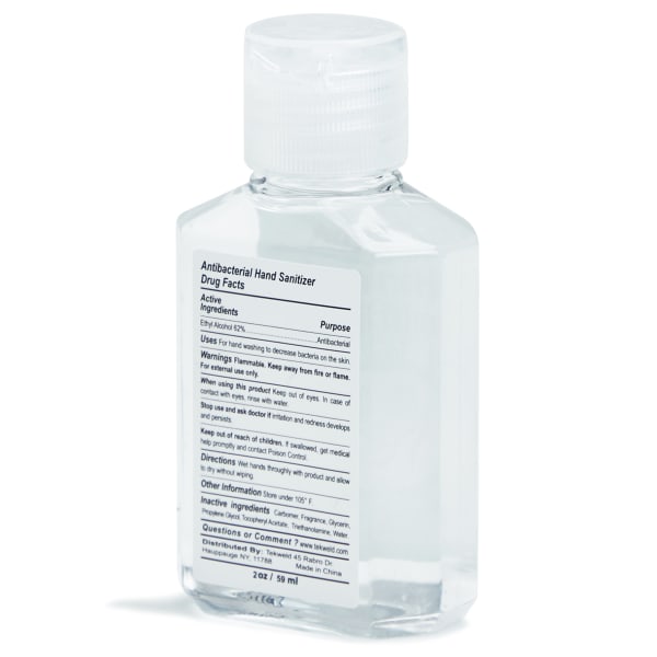 HAND SANITIZER Antibacterial, 2 oz.