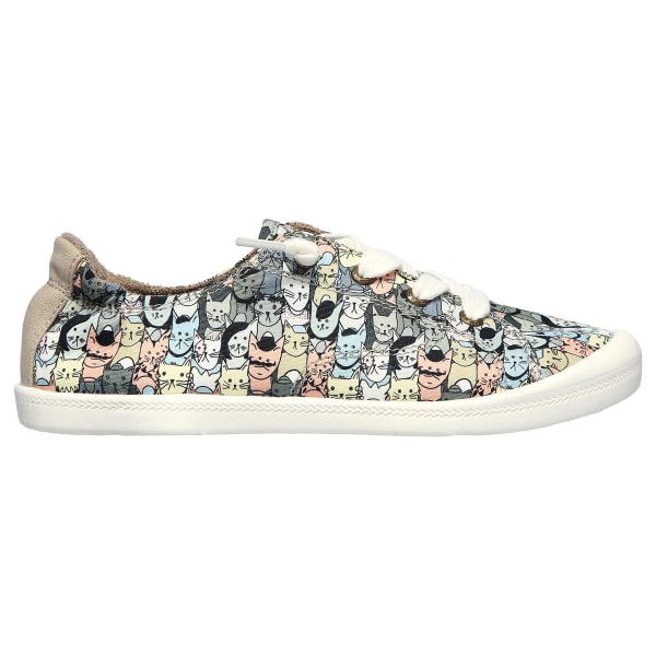 SKECHERS Women's BOBS Beach Bingo - Mellow Cats Sneaker