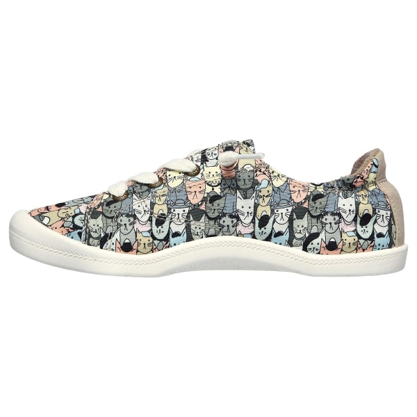 SKECHERS Women's BOBS Beach Bingo - Mellow Cats Sneaker