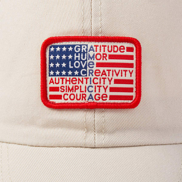 LIFE IS GOOD Superpower Flag Cap