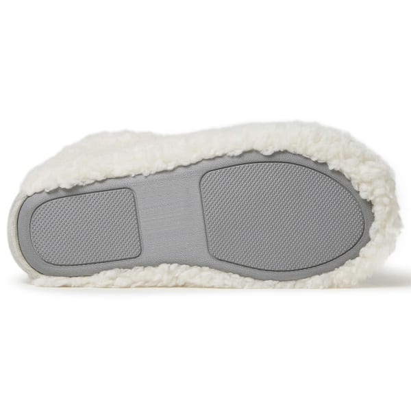 FAMOUS MAKER Women's Fluffy Sherpa Bootie Slipper