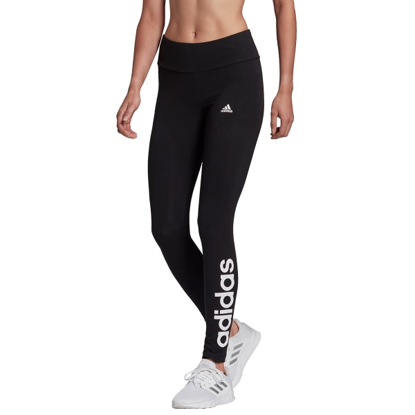 ADIDAS Women's High-Waisted Logo Leggings