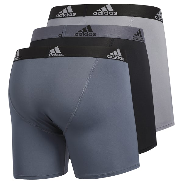 ADIDAS Men's Performance Boxer Briefs, 3 Pack