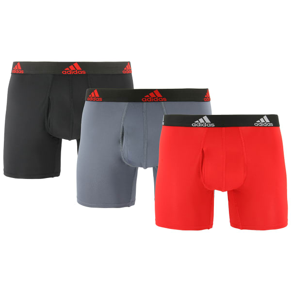 adidas logo boxer briefs – 3 pairs – Mens