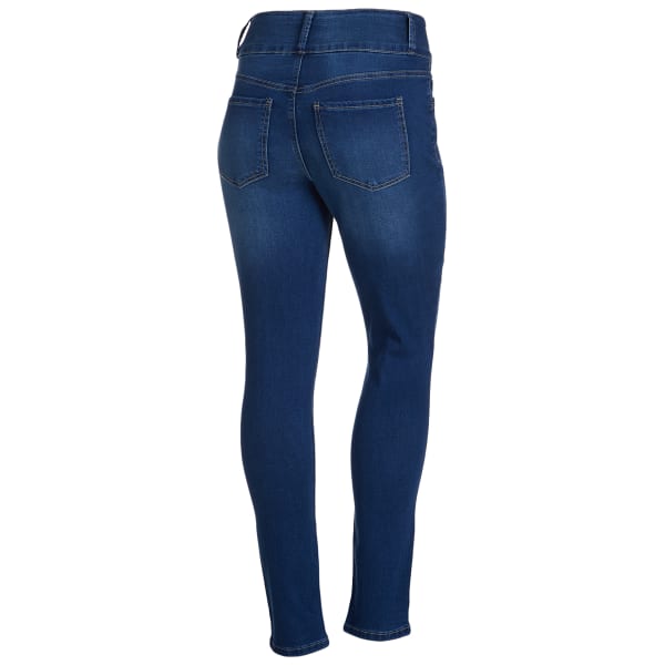 Y.M.I. Women's Basic 3-Button Skinny Jeans