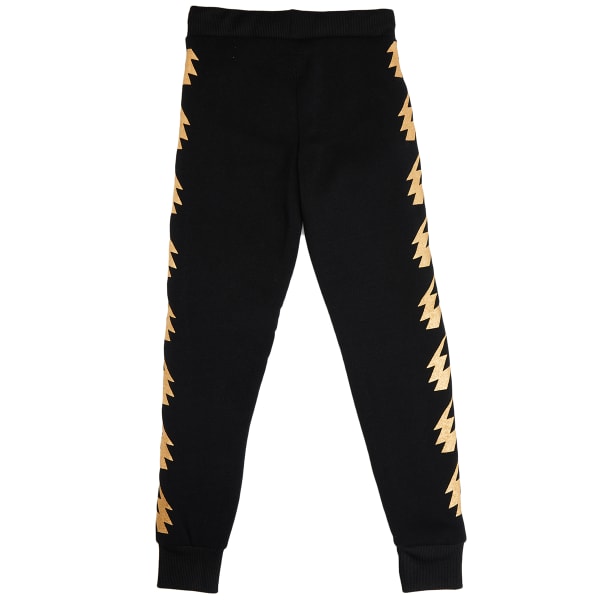 BSP Girls' Lightning Stripe Fleece Joggers