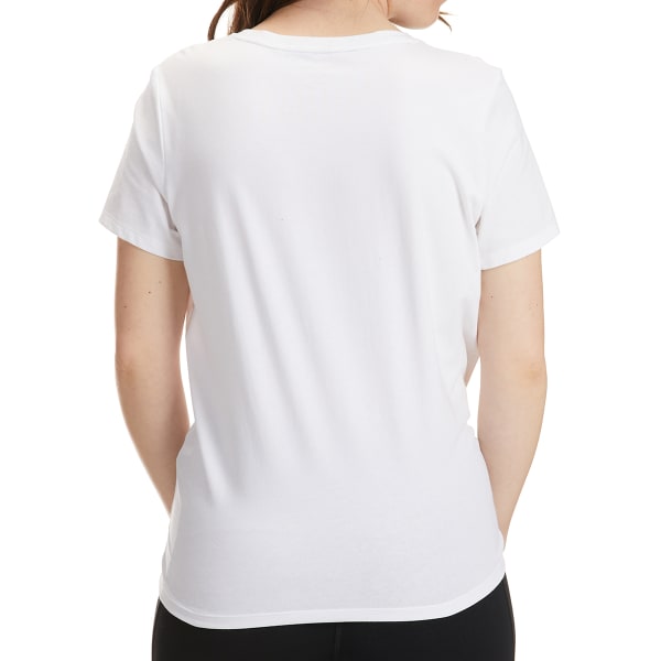 TOMMY HILFIGER SPORT Women's Knot Front Short Sleeve Tee