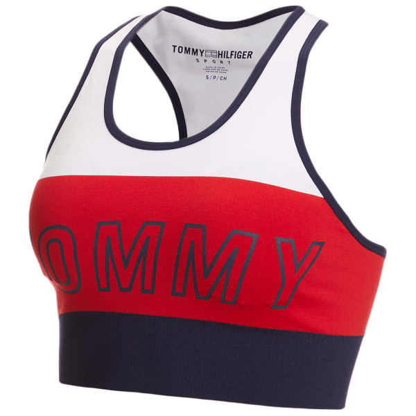 Tommy Hilfiger Long Line Tommy Graphic Bra