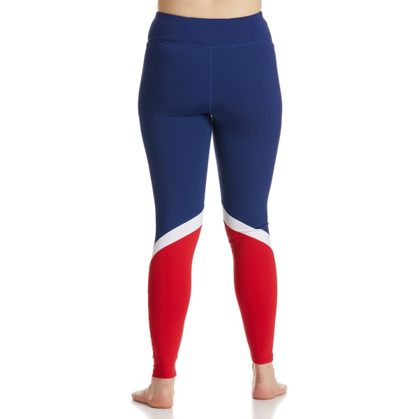 TOMMY HILFIGER SPORT Women's High Rise Color Block Leggings