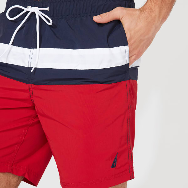 NAUTICA 8" Men's Colorblock Swim Short