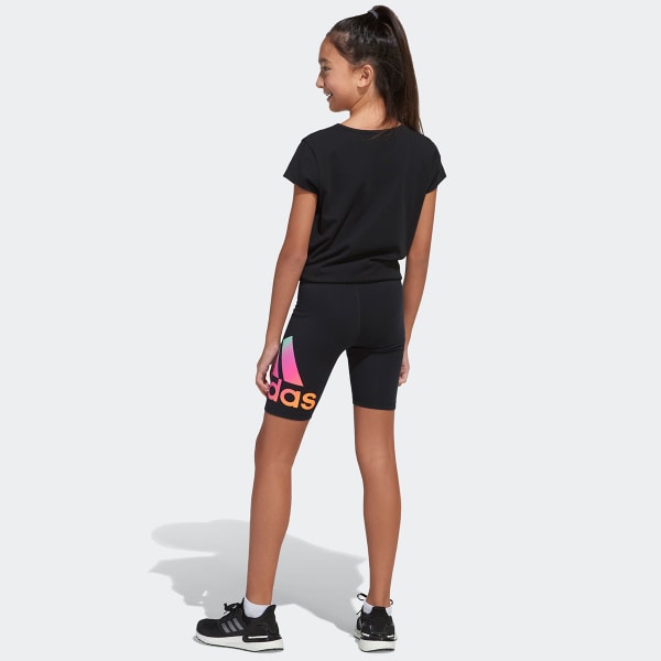 ADIDAS Girls' Short Sleeve Scoop Neck Tee