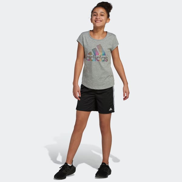 ADIDAS Girls' 5 in. Mesh Shorts