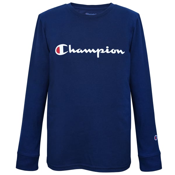 CHAMPION Boys' Classic Long Sleeve Tee