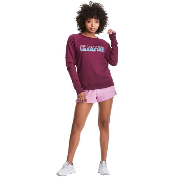 CHAMPION Women's Powerblend Graphic Crew